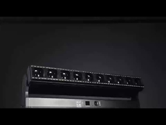 高明るさ LED 移動頭バー洗濯灯 10X60W 4 in 1 光珠