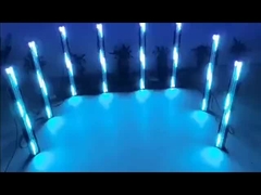600W RGB LEDバー 移動式ヘッドステージ照明 自走モード